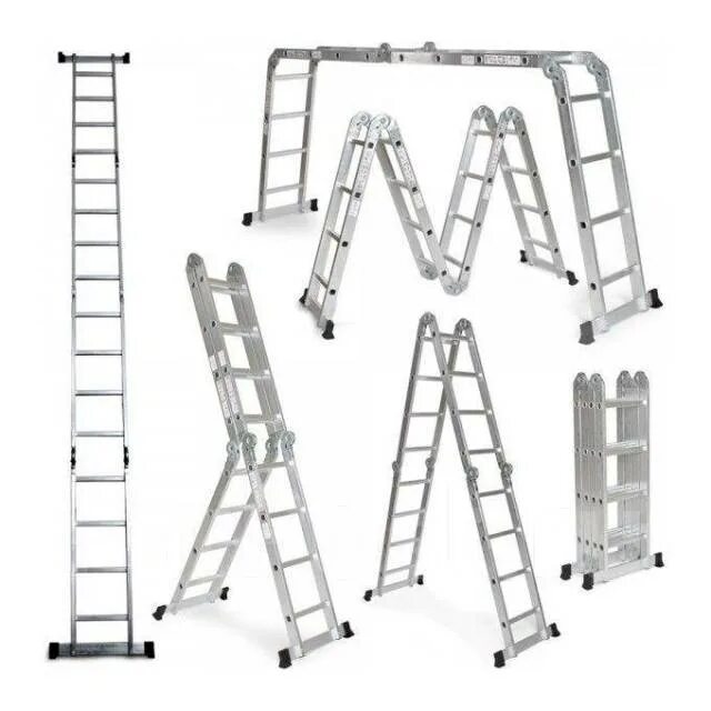 Лестница алюминиевая купить в спб. Алюминиевая лестница трансформер 4х6 «эксперт». Лестница алюминиевая шарнирная 4х4 97882 СИБРТЕХ. Лестница-стремянка 4х5 трансформер Alutek, высота 5.5 м.. Лестница-трансформер алюминиевая 4х5 СИБРТЕХ.