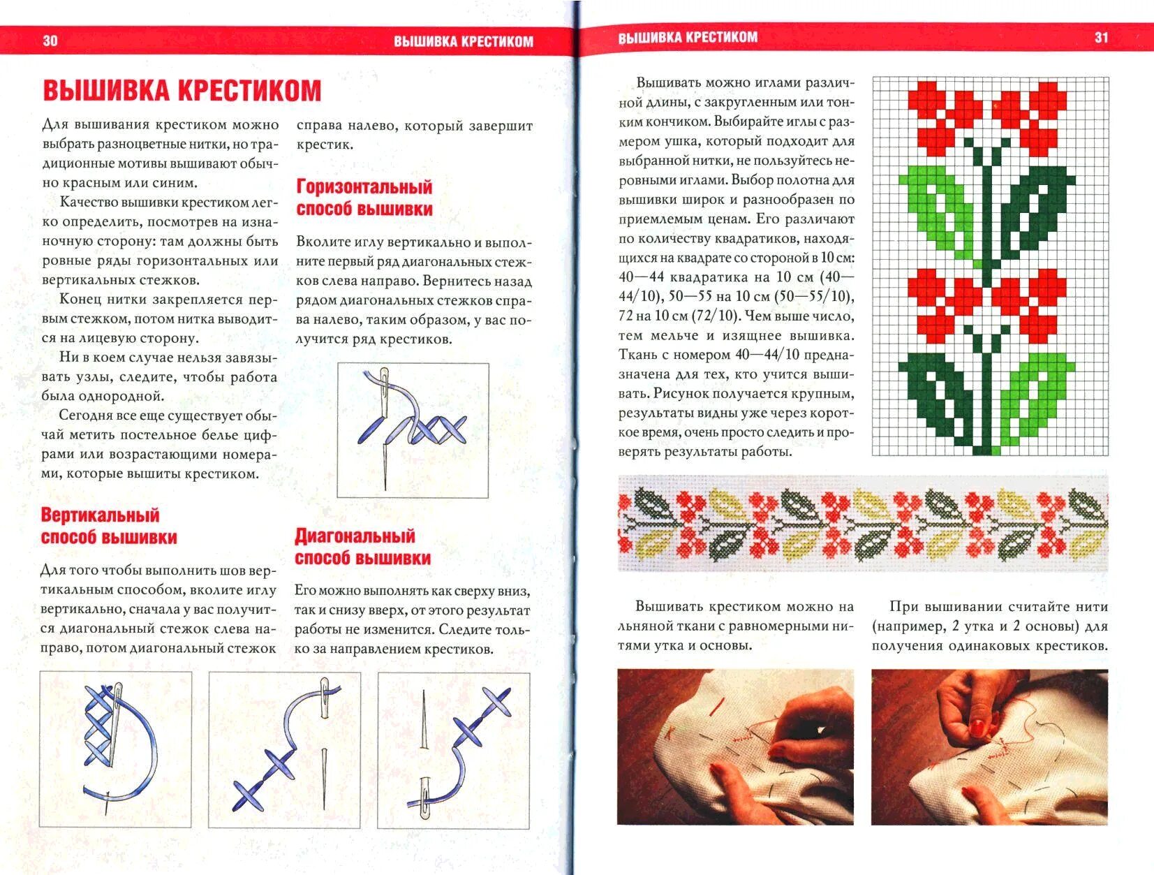 Как вышить книгу