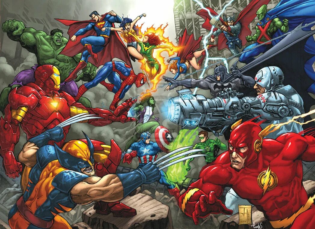 Картинки супергероев. Marvel vs DC. Марвел и ДИСИ. Марвел против DC. ДС vs Marvel.