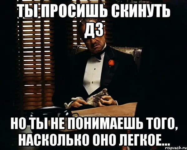 Скиньте ваш. Ты не понимаешь это другое. Скинь ДЗ. Ты не понимаешь это другое Мем. Скиньте домашнее задание.