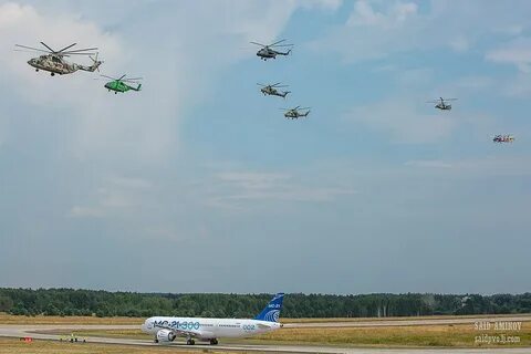 Пролет вертолетов