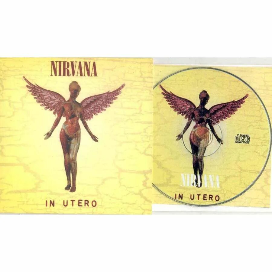 Nirvana "in utero". In utero CD. Нирвана обложка альбома in utero. In utero силуэт.