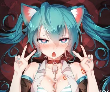 Download Wallpaper anime, anime girls, Vocaloid, Hatsune Miku, long hair, a...