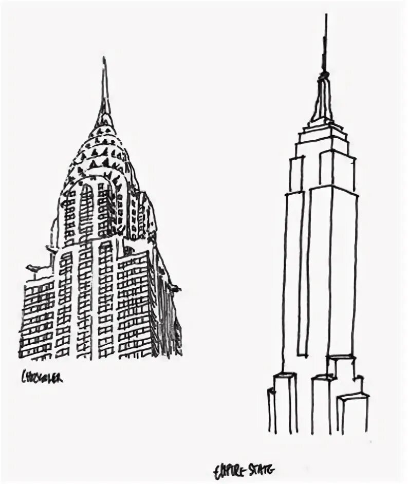 Эмпаер стейт билдинг план чертеж Empire State Building MindWare Empire state building, Empire state, Building