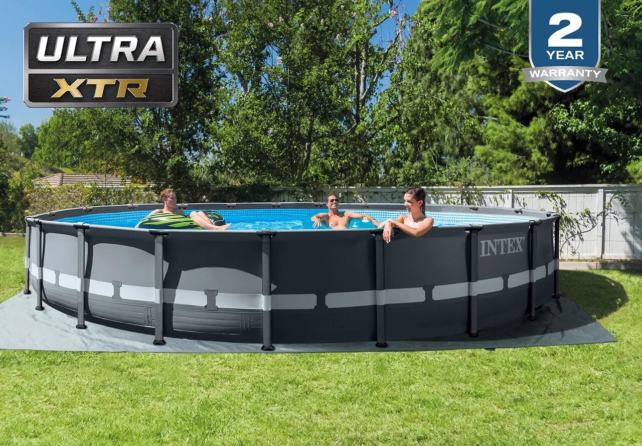 Бассейн intex ultra. Intex каркасный бассейн ultra xtr. intex 26330 каркасный бассейн ultra xtr frame. каркасный бассейн intex ultra frame xtr 5.49 х 2.74 х 1.32 м. бассейн 5000 литров.