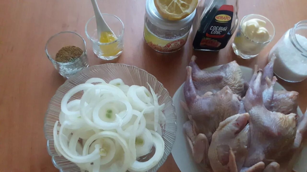 Перепелиные мариную