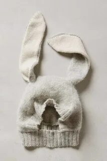 Шапка с ушками зайца