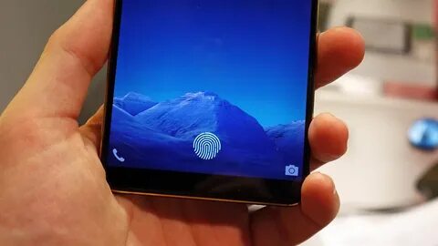 Xiaomi отпечаток на экране