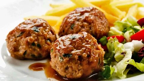 Котлеты свиные с картошкой