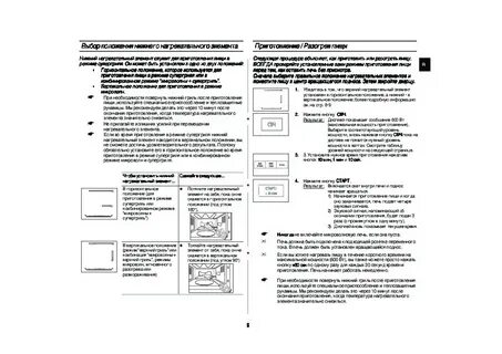 Микроволновая печь самсунг с грилем инструкция
