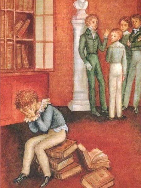 образы героев повести детство