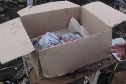 В коврове нашли ребенка в коробке