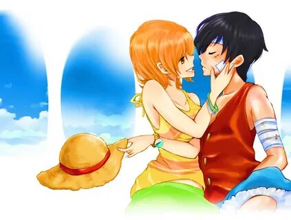 One piece luffy nami