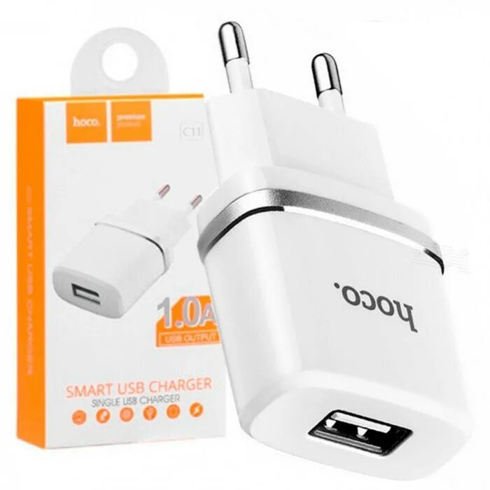 Блок питания hoco. Сетевое зарядное устройство usb hoco c11. сзу usb 1,0а hoco c11 (1usb) белый. сзу usb 1a hoco c11 white. зарядное устройство hoco c11 1usb 1a белое.
