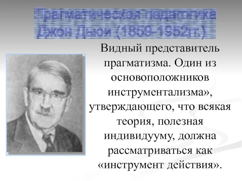 Основоположником метода проектов в обучении был Основоположником метода проектов в обучении был
