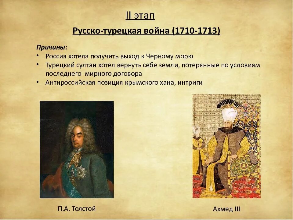 Русско турецкая 1700