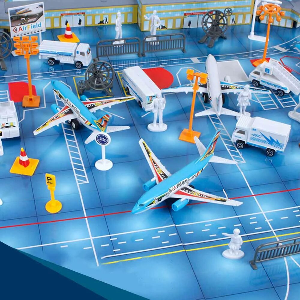 Airport Playset a400m Atlas. Игровой набор "аэропорт". Игрушечный самолет. Набор игрушечных самолетов. Можно ли игрушки в самолет