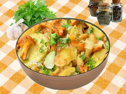 Лисички блюда рецепты приготовления