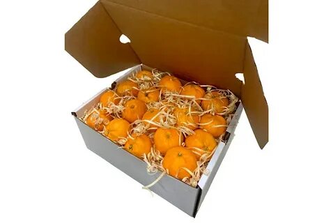 Сколько мандаринов в коробке