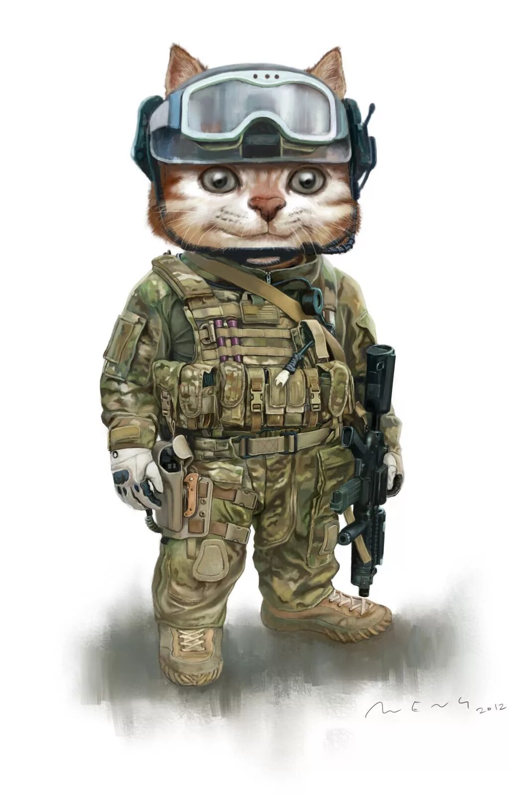 Army cat