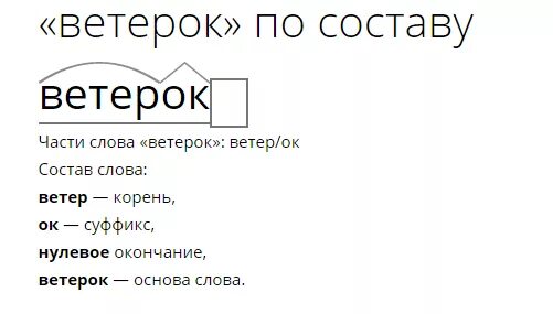 Ветров фонетический разбор. Разобрать слово ветерок. Ветер разбор слова по составу. Разбор слова по составу ветерок. Разобрать слово по составу ветерок.