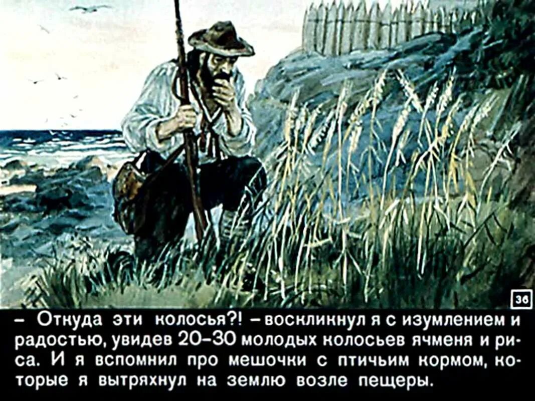 Д дефо робинзон крузо глава 6. Жизнь и удивительные приключения морехода Робинзона Крузо. Диафильм Робинзон Крузо. Жизнь и удивительные приключения морехода Робинзона Крузо (1945). Дача Робинзона Крузо.