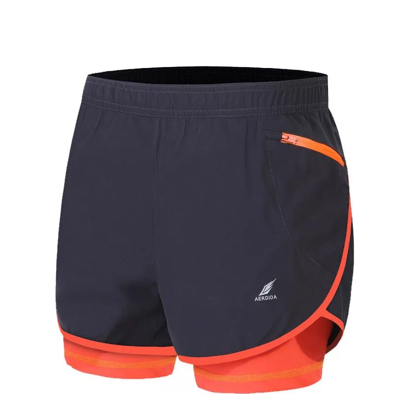 2 in 1 running shorts