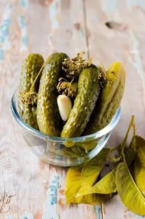 Маринованные огурцы диета