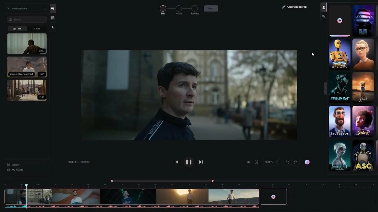Wonder studio. Wonder dynamics. нейросеть для создания видео. wonder dynamics characters.