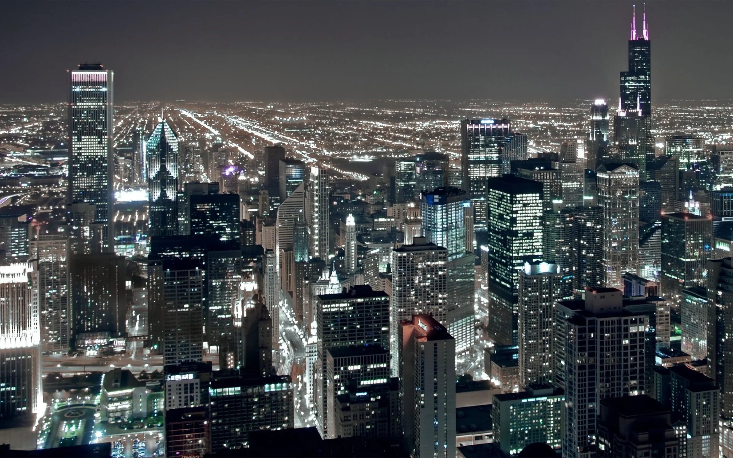 Найт Сити США. Chicago Сити Night. Город ночью. Фото ночного города. Картинки на телефон сити