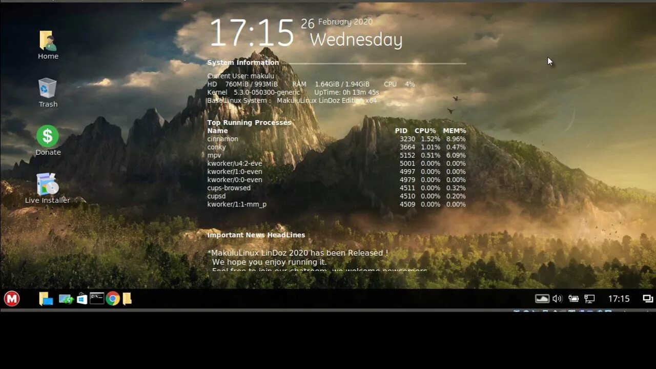 Линуксы 2025. Самый красивый линукс 2025. обои-makululinux. most beautiful linux distro. os 2025.