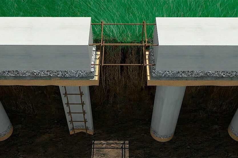 Свайно ростверковый фундамент технология. Опалубка для ростверка. Фундамент на сваях тисэ. Свайно-ростверковый фундамент схема. Ленточный свайно-ростверковый фундамент.