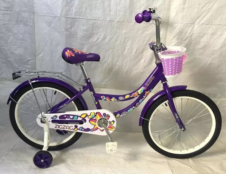 Велосипед для девочки 20 купить. Велосипед двухколесный Zigzag Foris 18. Детский велосипед Zigzag Foris 18 розовый. Велосипед детский Zigzag Foris 18 (2020). Велосипед детский Zigzag 20.