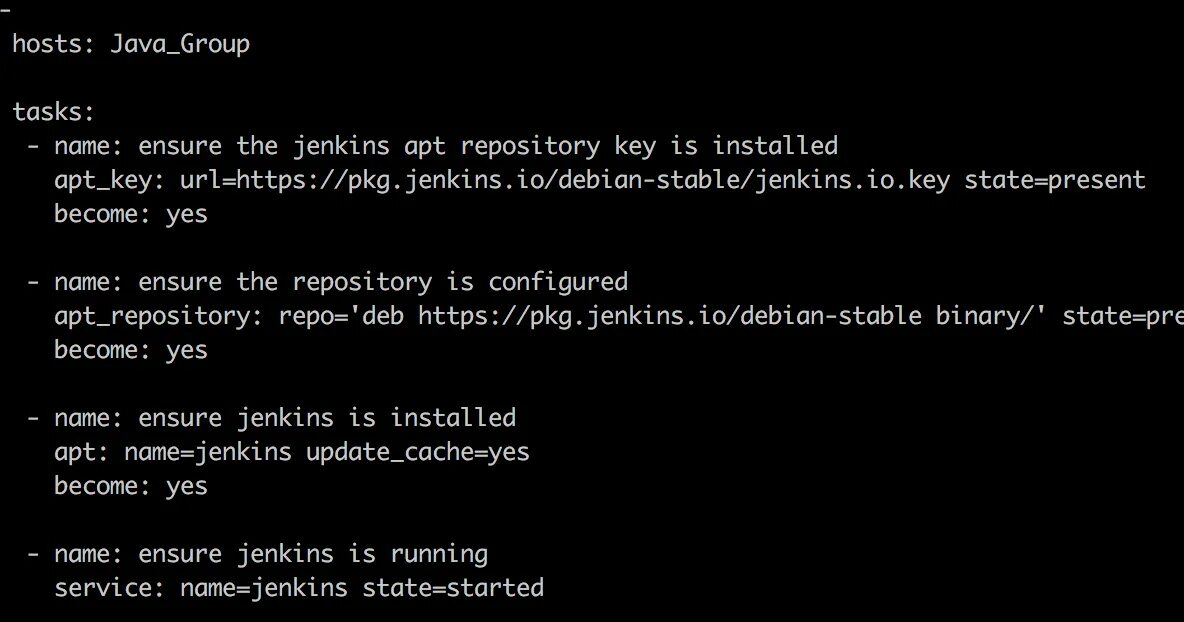 Must be specified. Install jenkins ubuntu ansible. you must specify a playbook file to run.