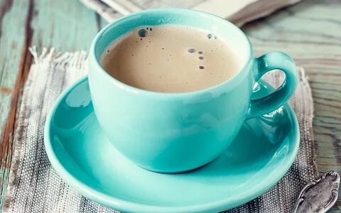 Blue coffee
