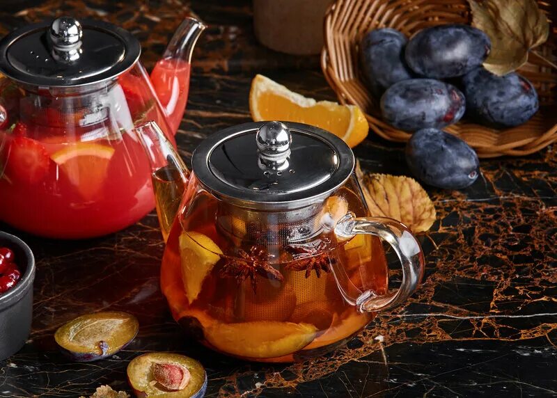 Вкусный чай в домашних условиях. Согревающий чай. Согревающие фруктовые чаи. Глинтвейн и облепиховый чай. Согреваемся чаем.