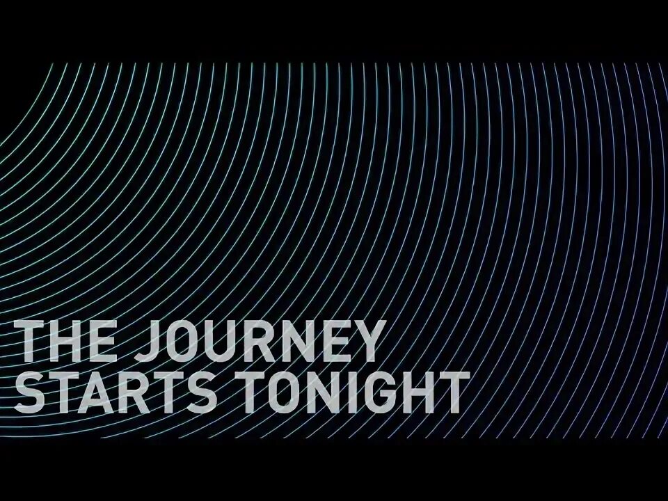 Journey starts. Journey starts