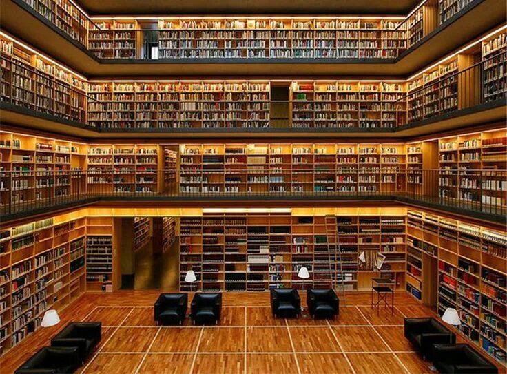 19-Ярусное книгохранилище РГБ. Библиотека Phillips Exeter. Красивая библиотека. Большая библиотека. Edu library