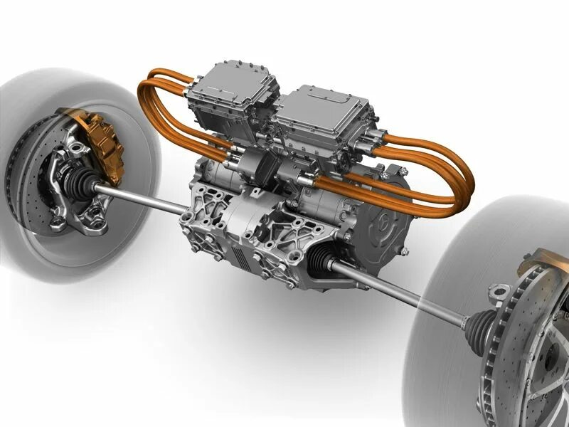 Тяговый электродвигатель электромобиля Тесла. Трансмиссия Мерседес SLS. Электродвигатель тяговый мотор колесо. Электрическая трансмиссия Mercedes Benz.
