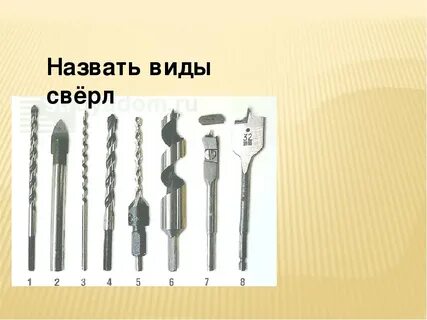 Типы сверления