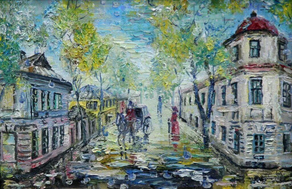 город художников история. киев русь. городские дворики. васнецов аполлинарий михайлович. чернов-плесский картины.