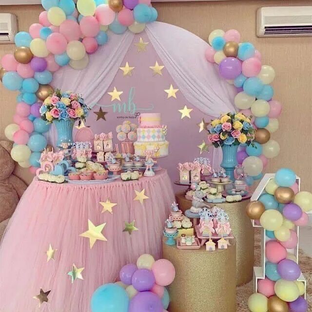 Princess Sweet Table by Violeta Glace Temas de fiesta de cumpleaños, Decoracion 