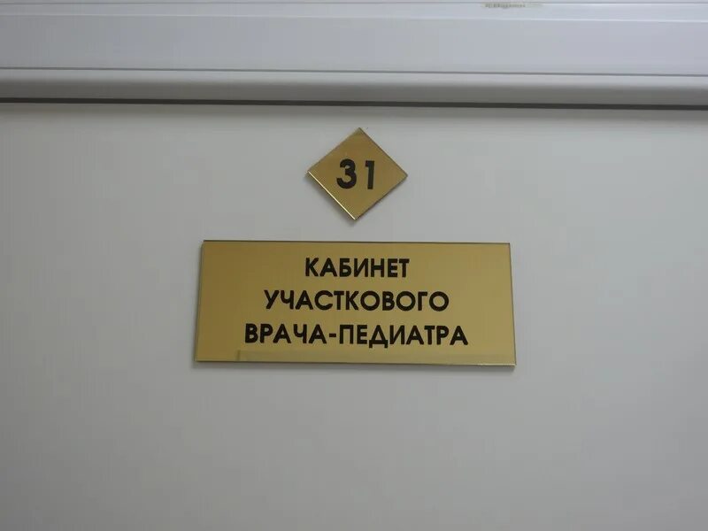 Участковые кабинеты поликлиники