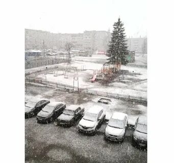 1 мая выпал снег