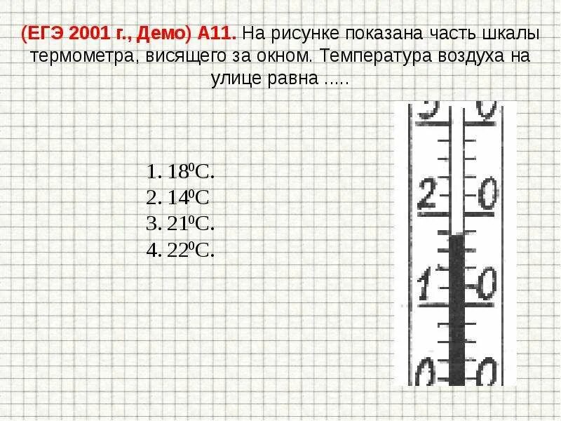 На рисунке показана часть шкалы комнатного термометра. ЕГЭ 2001. На рисунке показана часть шкалы комнатного термометра 22. На рисунке показаны части шкал трёх термометров. Определите абсолютную температуру воздуха в комнате