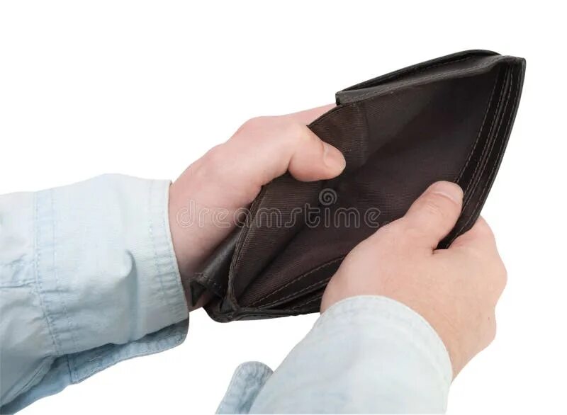 Empty wallets