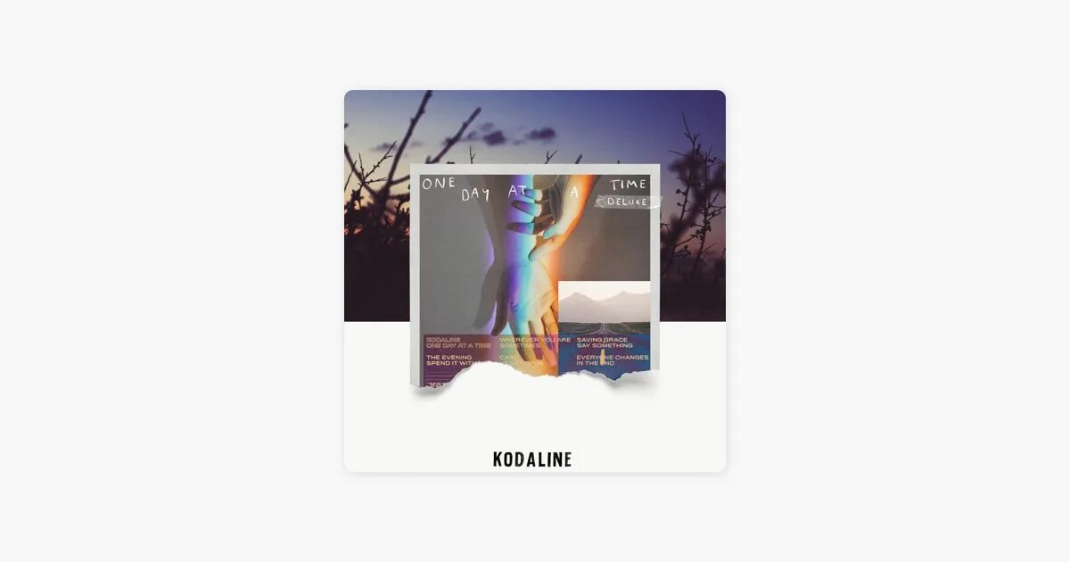 Kodaline "one Day at a time". Kodaline альбом 2020. Kodaline альбом one Day at a time. Kodaline one Day at a time Cover.