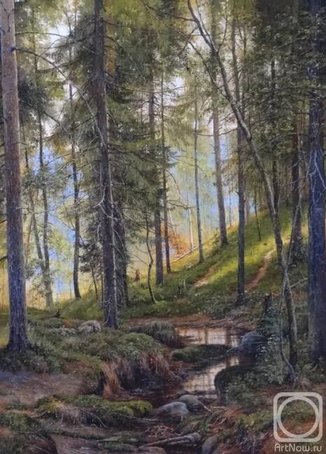 Ручей в лесу Шишкин. Ручей в лесу на косогоре Шишкин. Картина Шишкина «ручей в лесу (на косогоре)» 1880.