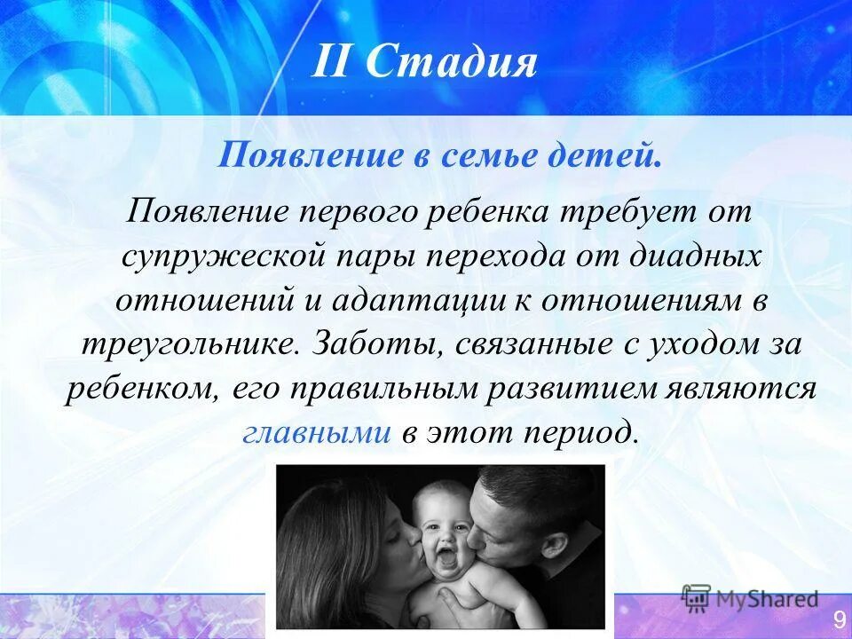 Условия появления семьи