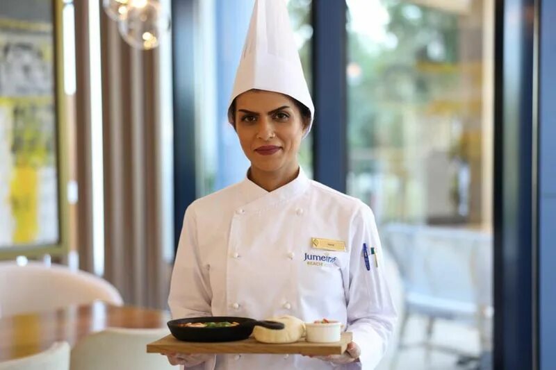 Like a chef. Like a chef